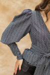 BLUSA CAROLINE MONOCHROME STRIPES BLUSA CAROLINE MONOCHROME STRIPES