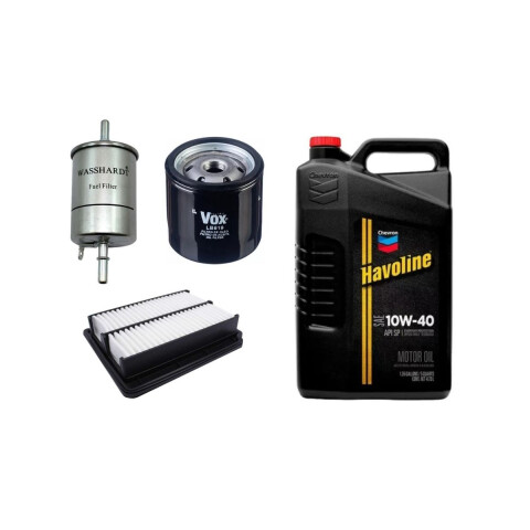 KIT DE FILTROS Y ACEITE 10W40 TEXACO Kit De Filtros Y Aceite 10w40 Texaco