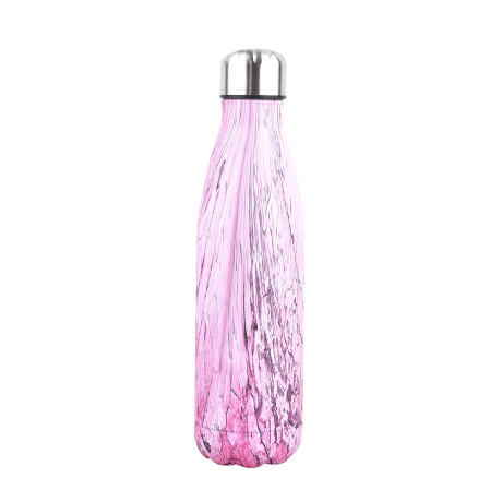 Botella Térmica Con Diseño Rosado