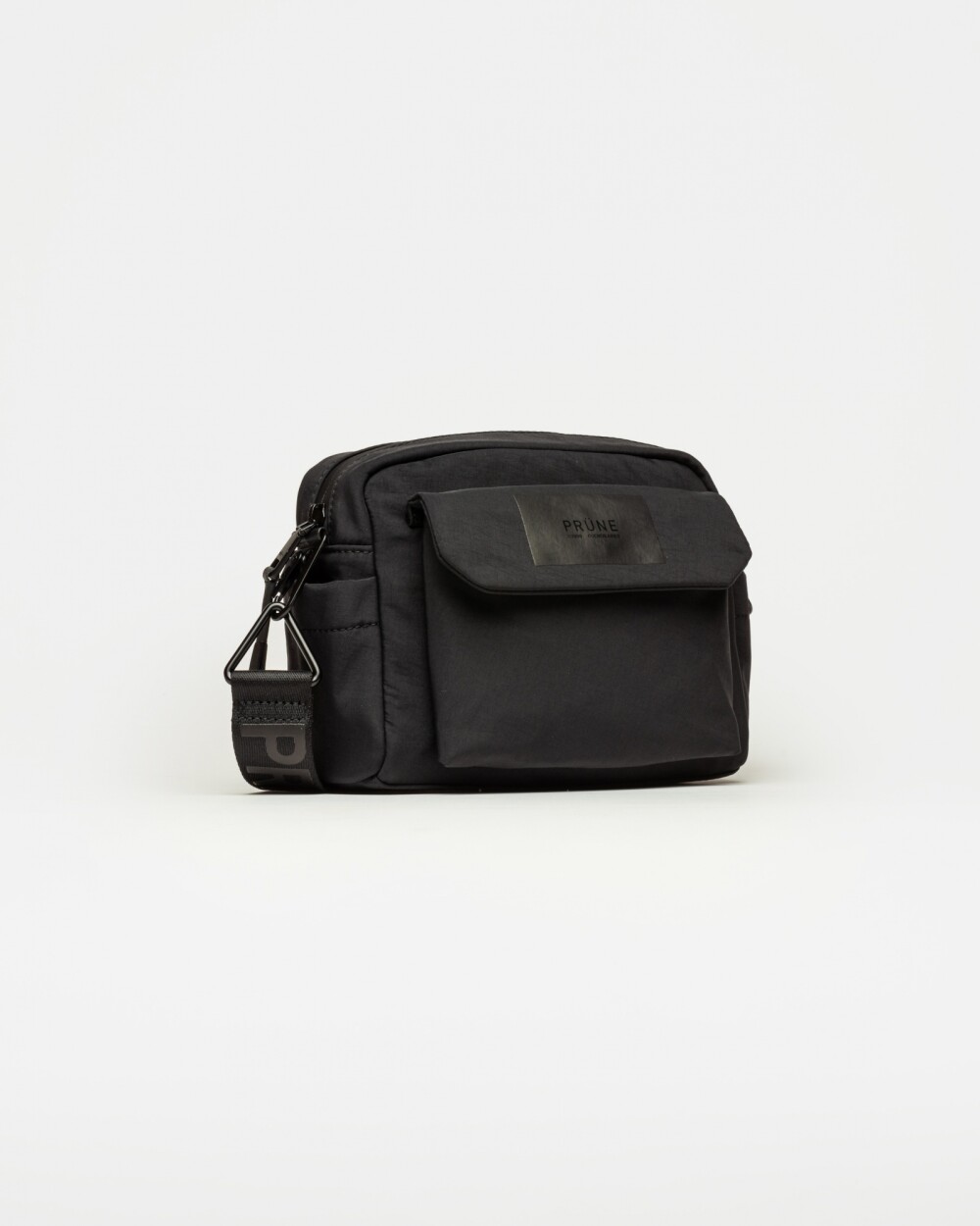 Bandolera Adventure en nylon Negro