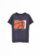 REMERA ESTAMPADA GRIS OSCUROGenérico