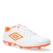 Championes de Hombre Umbro Futbol 11 Classico II HG Blanco - Anaranjado