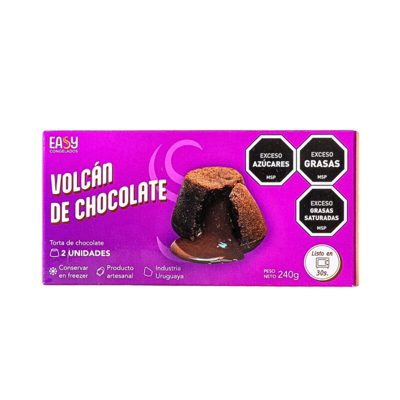 Volcán de Chocolate Easy - 2 ud - 240 g Volcán de Chocolate Easy - 2 ud - 240 g