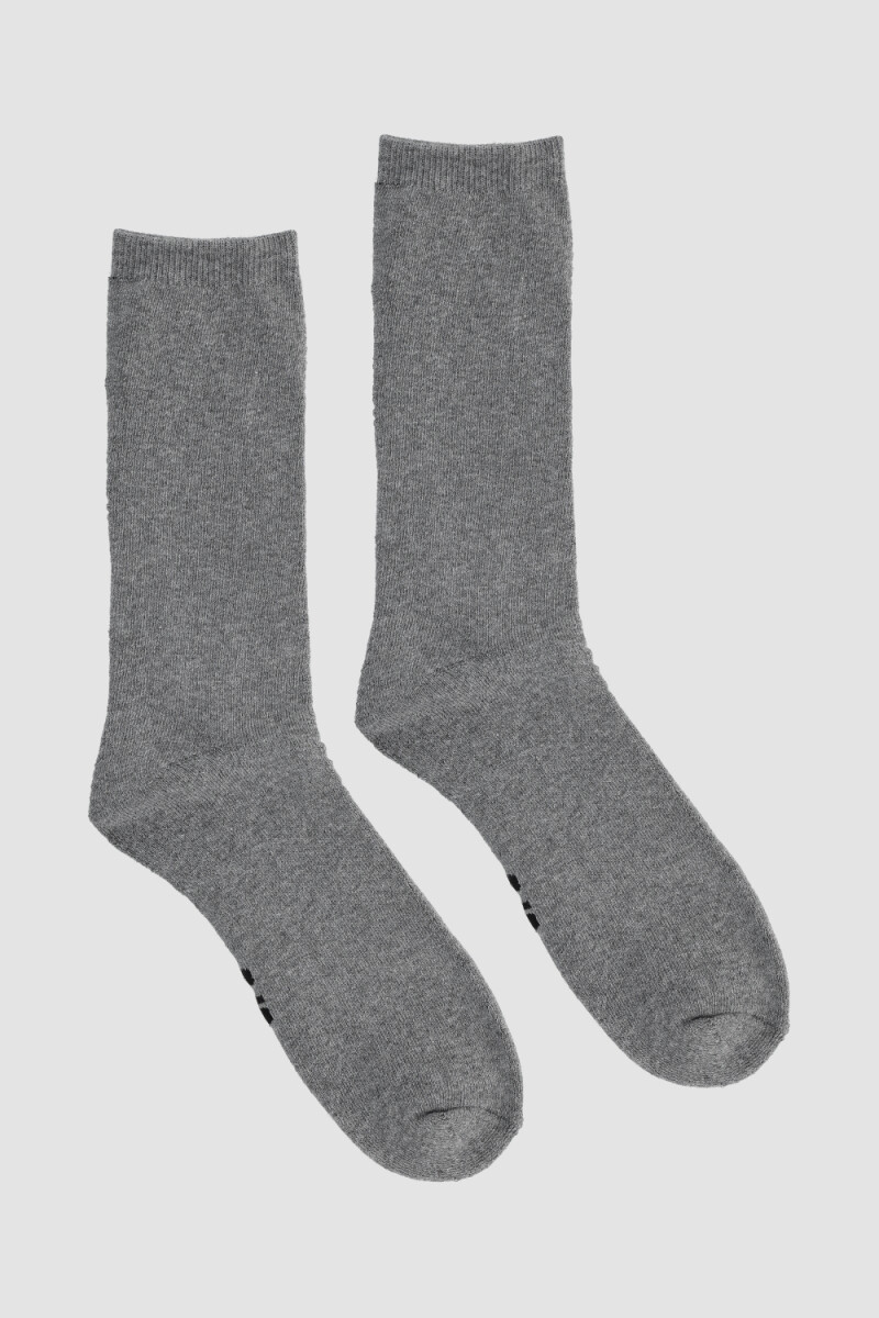 Medias full terry - Gris melange 