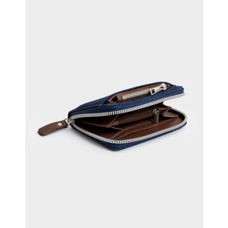 Billetera Azul Gastado