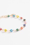Pulsera ojitos dorado