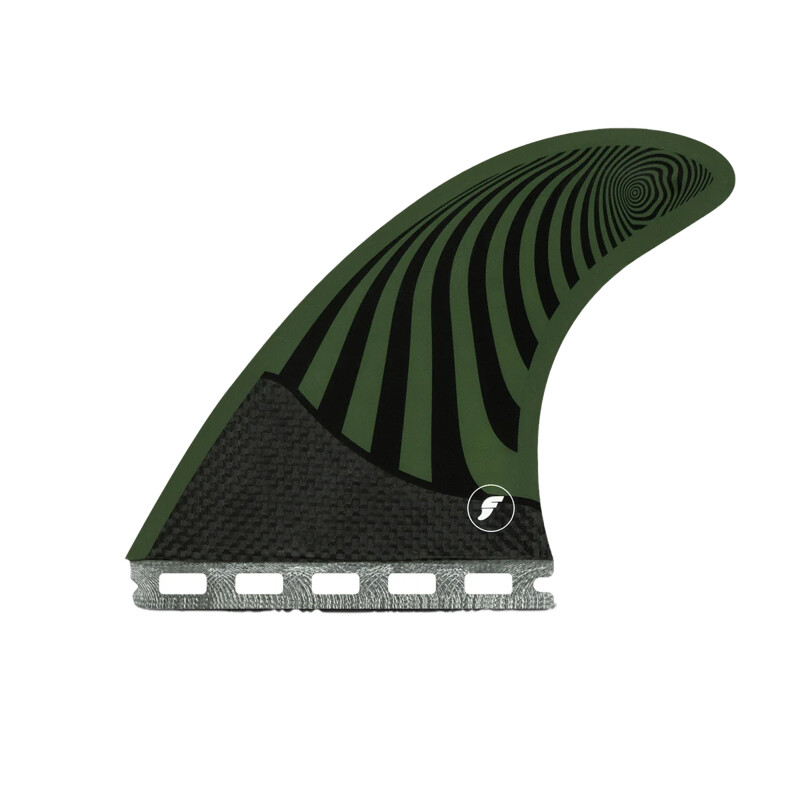 Quilla Futures Pyzel Medium Green/Red Quilla Futures Pyzel Medium Green/Red