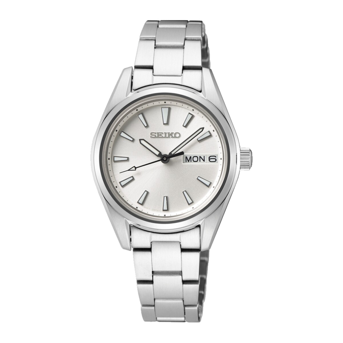 Reloj Seiko SUR349P1 para mujer con correa de acero - Plateado 
