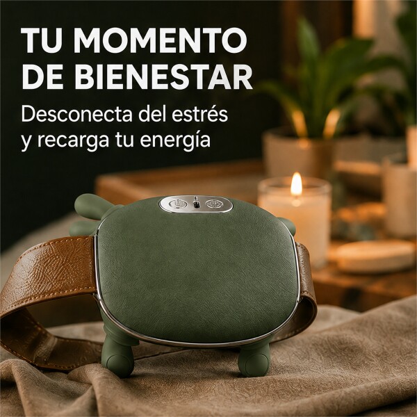 Masajeador Cervical Manos Recargable Verde