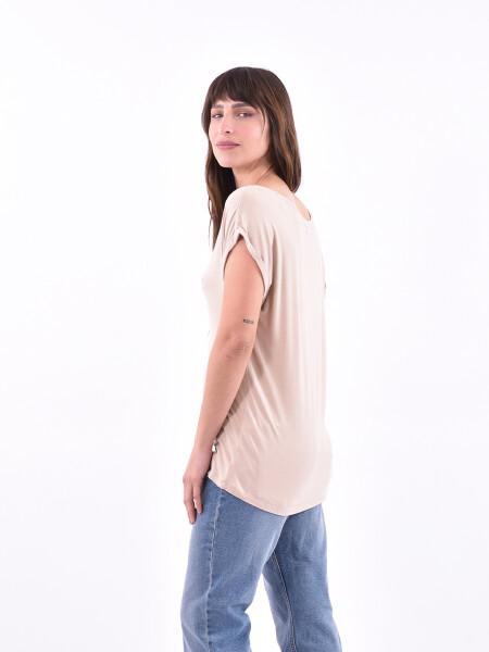 REMERA TELMA BEIGE (V)