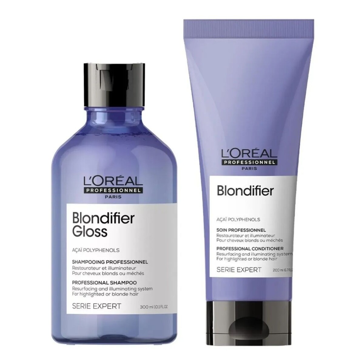 Pack L'oréal Profl Blondifier Gloss Shampoo + Acondicionador 