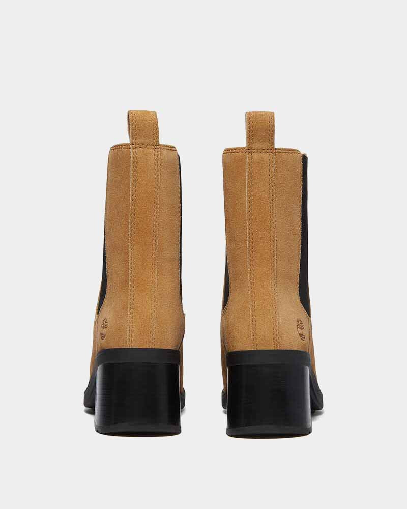 Botas Chelsea Bellevaux Mid Mujer Medium Brown Suede