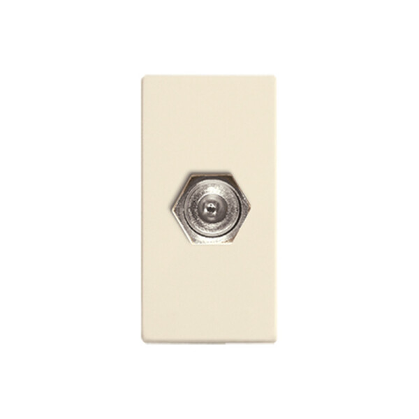 Módulo para TV UHF cable - Presta marfil ELE00954
