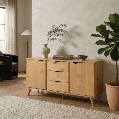 Aparador 2 Puertas 3 Cajones - Linea Dublin Aparador 2 Puertas 3 Cajones - Linea Dublin