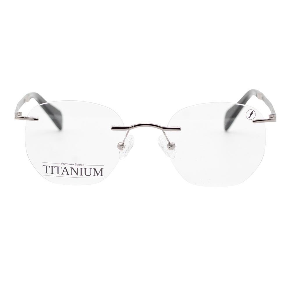 Lentes De Vista Chilli Beans Cuadrado De Titanio Ónix/Ónix