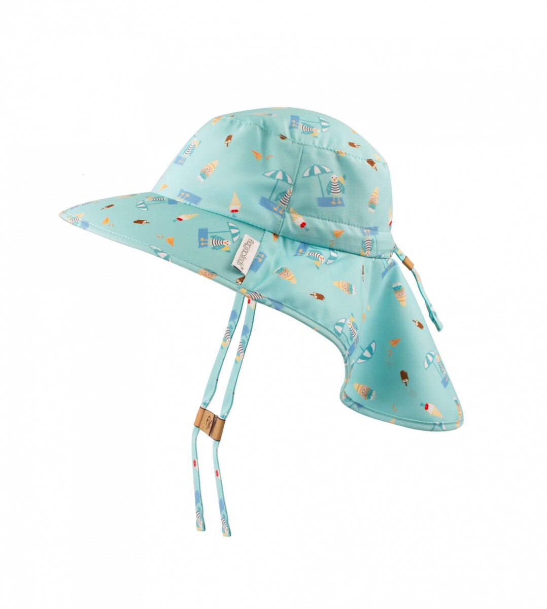 Gorro de Sol con capa y Protección Uv 50+ - Seaside 