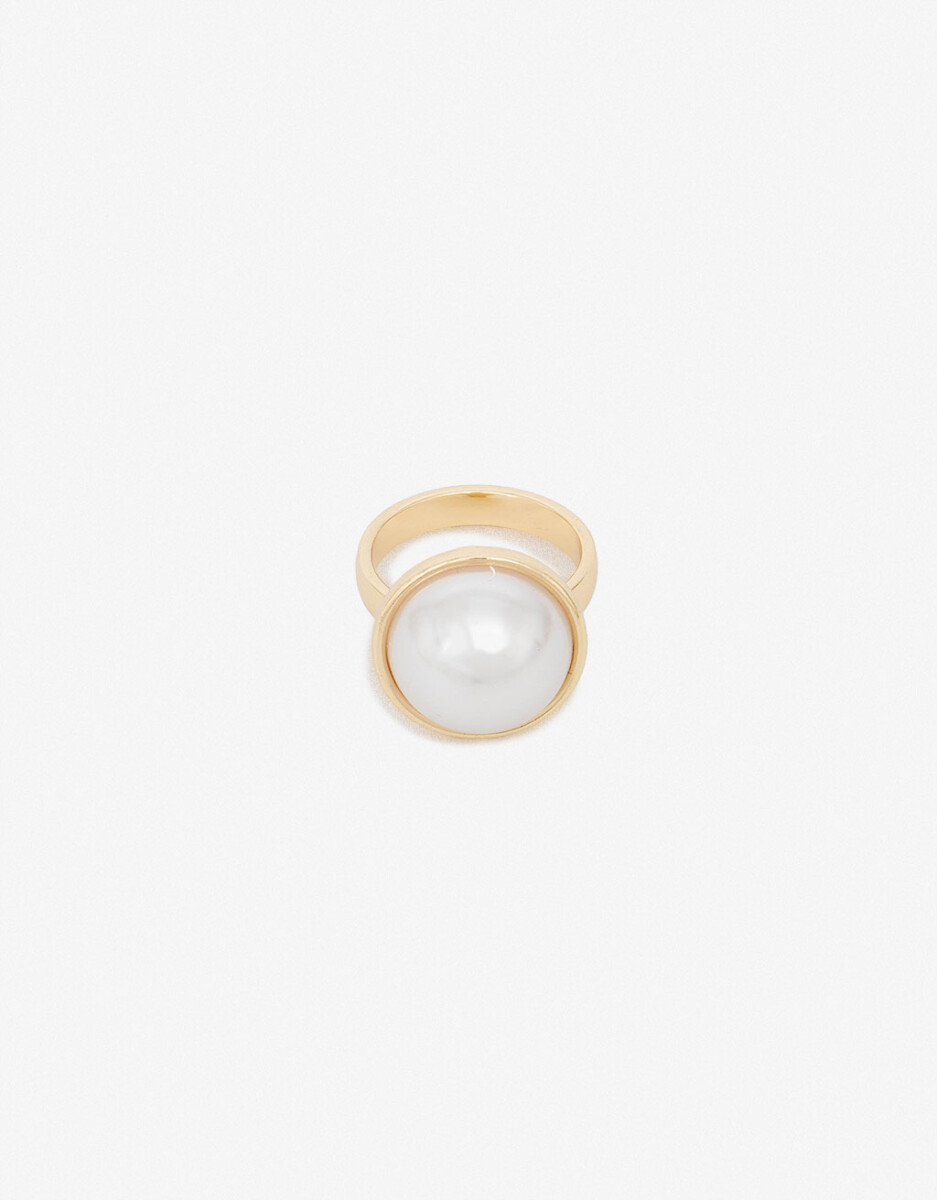 Anillo Con Perla 