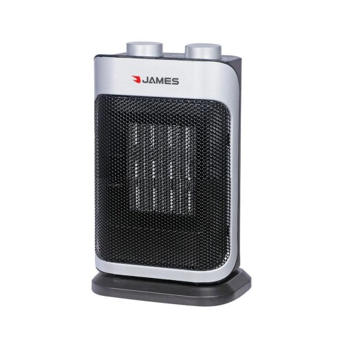 Caloventilador con Base - JAMES Gris 1500 W Caloventilador con Base - JAMES Gris 1500 W