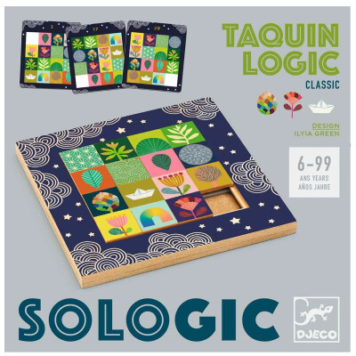 Sologic Lógica de Taquin Juego de mesa Djeco Sologic Lógica de Taquin Juego de mesa Djeco