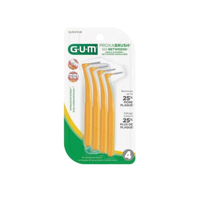 Cepillo Interdental Gum Cilindrico 4 Uds. Cepillo Interdental Gum Cilindrico 4 Uds.