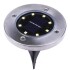Foco Luz Solar Para Jardin Piso Embutir A Bateria 8 Led X6 Foco Luz Solar Para Jardin Piso Embutir A Bateria 8 Led X6