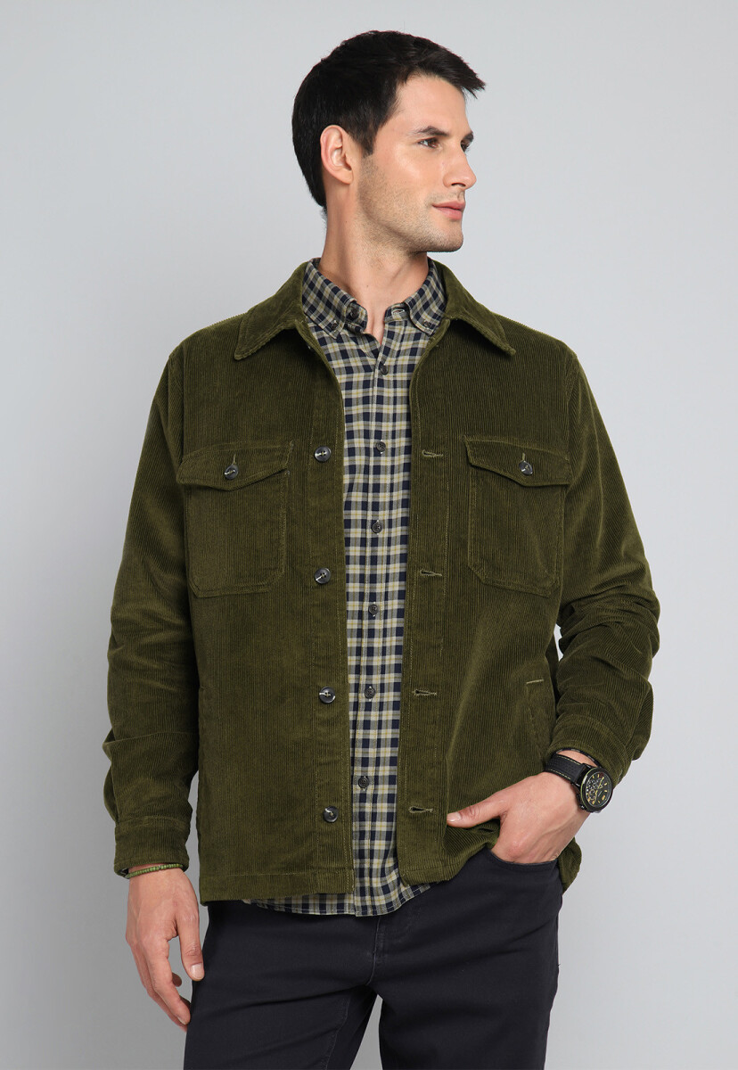 Chaqueta Pana Arrow - VERDE 