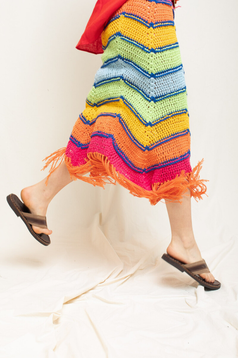 Arrow Skirt - Multicolor 