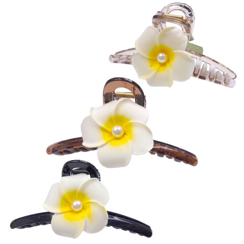 Broche pinza para el cabello flor 13cm Broche Pinza Para El Cabello Flor 13cm