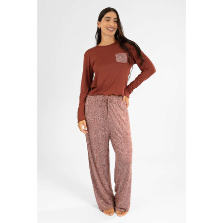 Pijama Muro Identidad Bordeaux