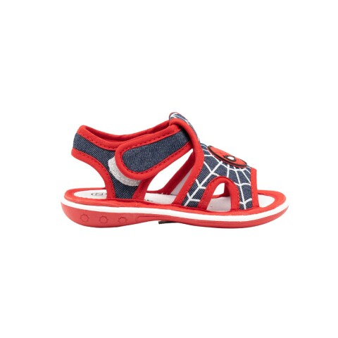 SANDALIA 19-24 NAVY/RED