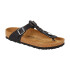 Sandalia Gizeh Braided LEOI Black - Estrecho Black
