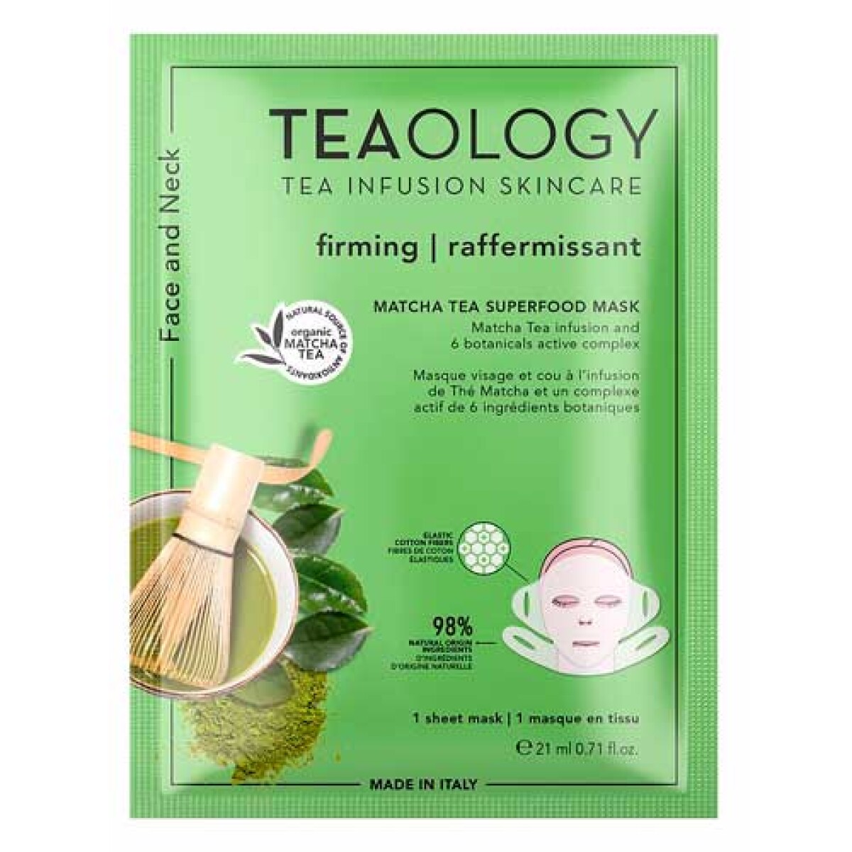 Teaology Matcha Tea Superfood Mask 