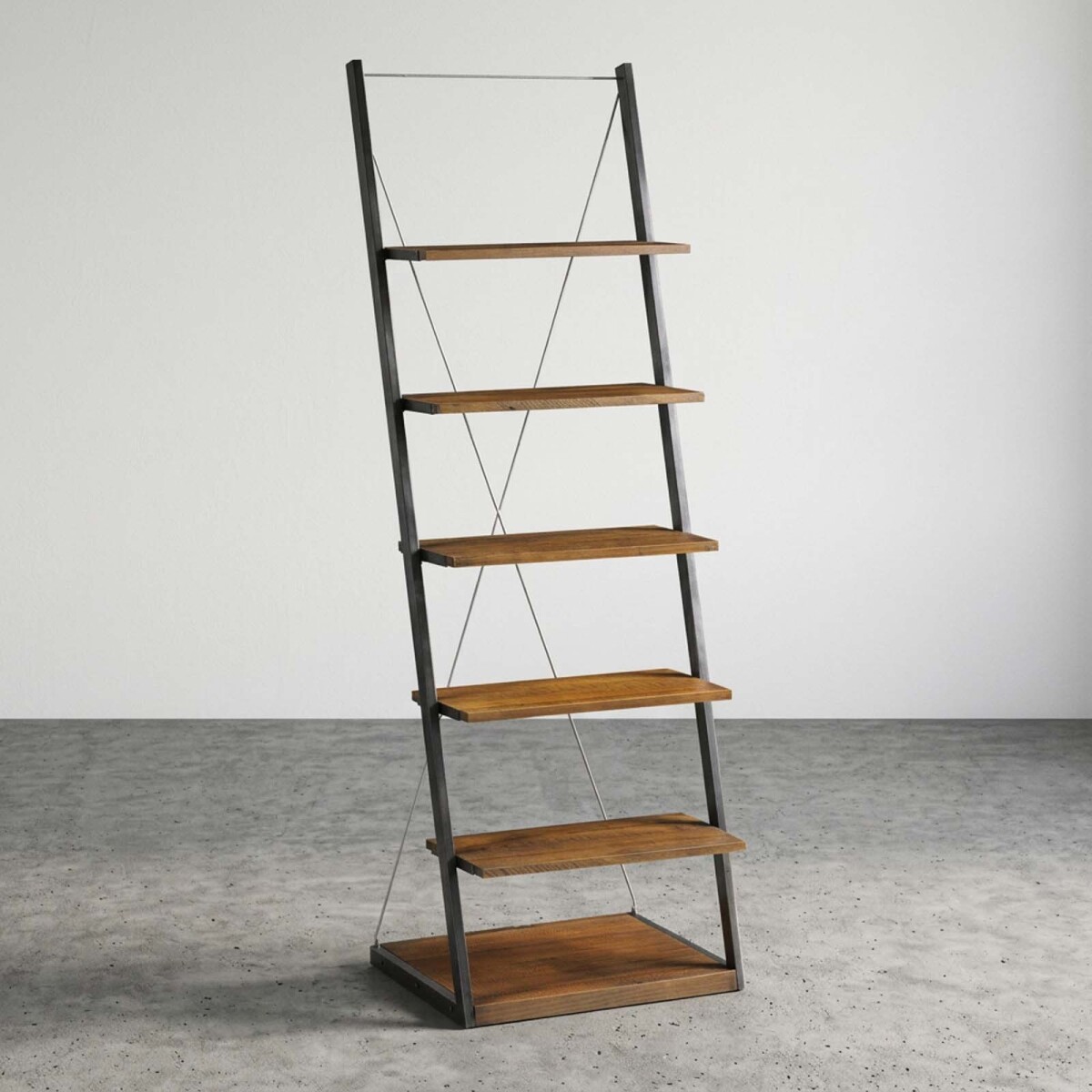 ESTANTERIA - MARRÓN MADERA Y METAL YORK 