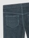 Pantalon 5 Bolsillos Pana Petroleo Claro