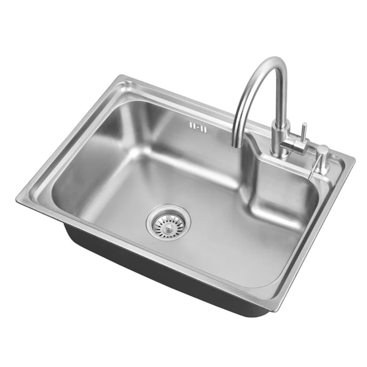 Pileta de cocina Sensei D´Acqua con Grifería + Dispensador 