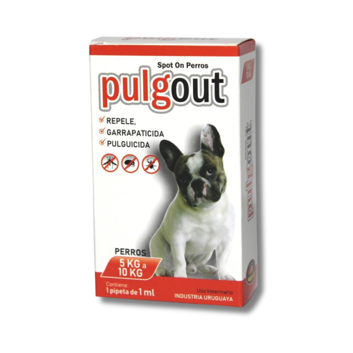 Pulgout Perros 1 Ml 5 - 10 Kg 