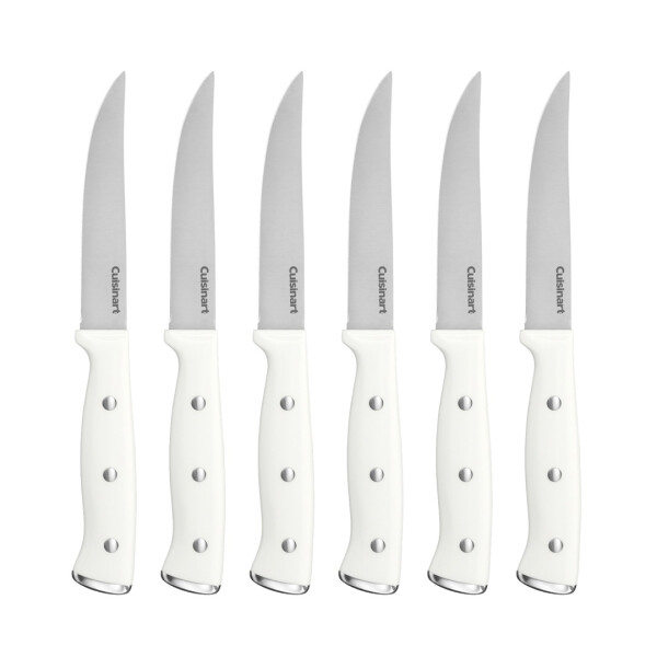 Cuisinart® JUEGO DE 6 CUCHILLOS PARA CARNE DE NOGAL - TRIPLE REMACHE N/A