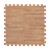Piso Goma Eva Encastrable X4uni Simil Madera 60 X 60 Cm Variante Diseño Madera Oscuro