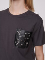 Remera Daboz Gris Oscuro