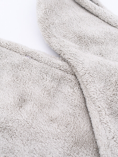 TOALLA TURBANTE GRIS