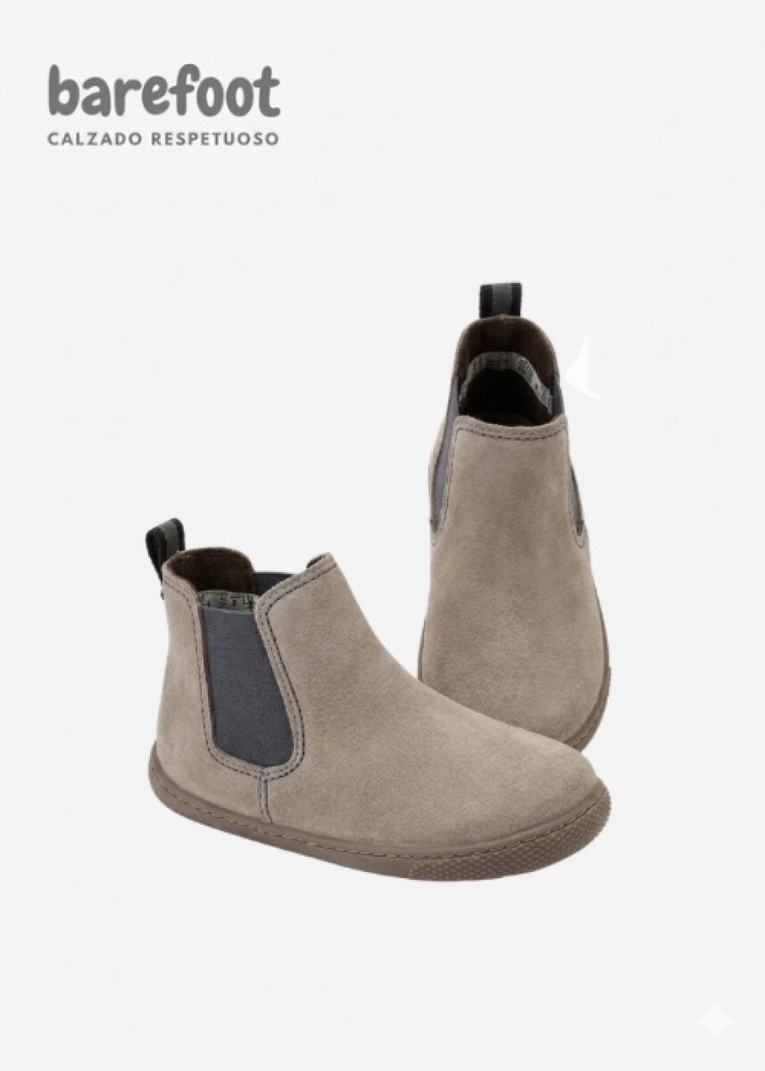 Bota chelsea serraje niquel - Niquel 