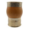 Mate Imperial con base y apliques de bronce - ALPACA - 31 marrónuniforme