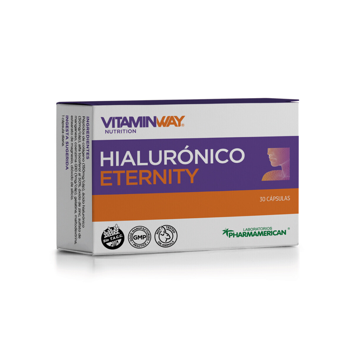 Vitaminway 30 Cápsulas - Hialurónico Eternity 