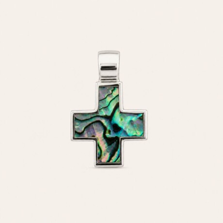 Cruz del Equilibrio Abalon - Plata 925 Cruz del Equilibrio Abalon - Plata 925