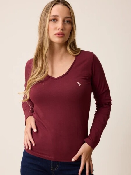 T-SHIRT POLANCO NOAN VINO