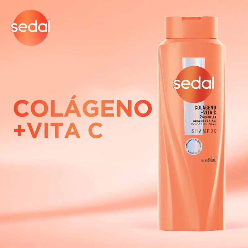 Shampoo Sedal Colágeno Y Vitamina C 650 ml Shampoo Sedal Colágeno Y Vitamina C 650 ml