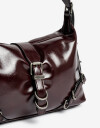 City Cartera Baguette Burgundy - Rojo Cereza