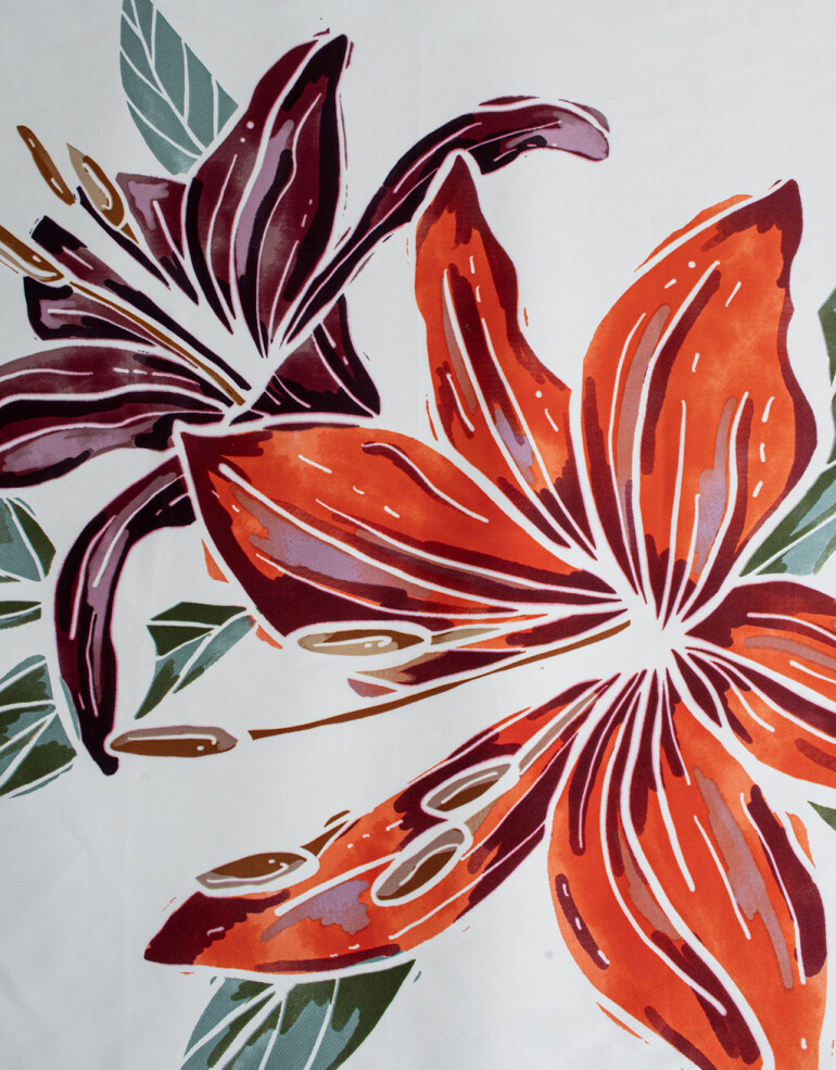 Pañuelos Raso Flores Pañuelo Estampa Floral - Combinacion Multicolor