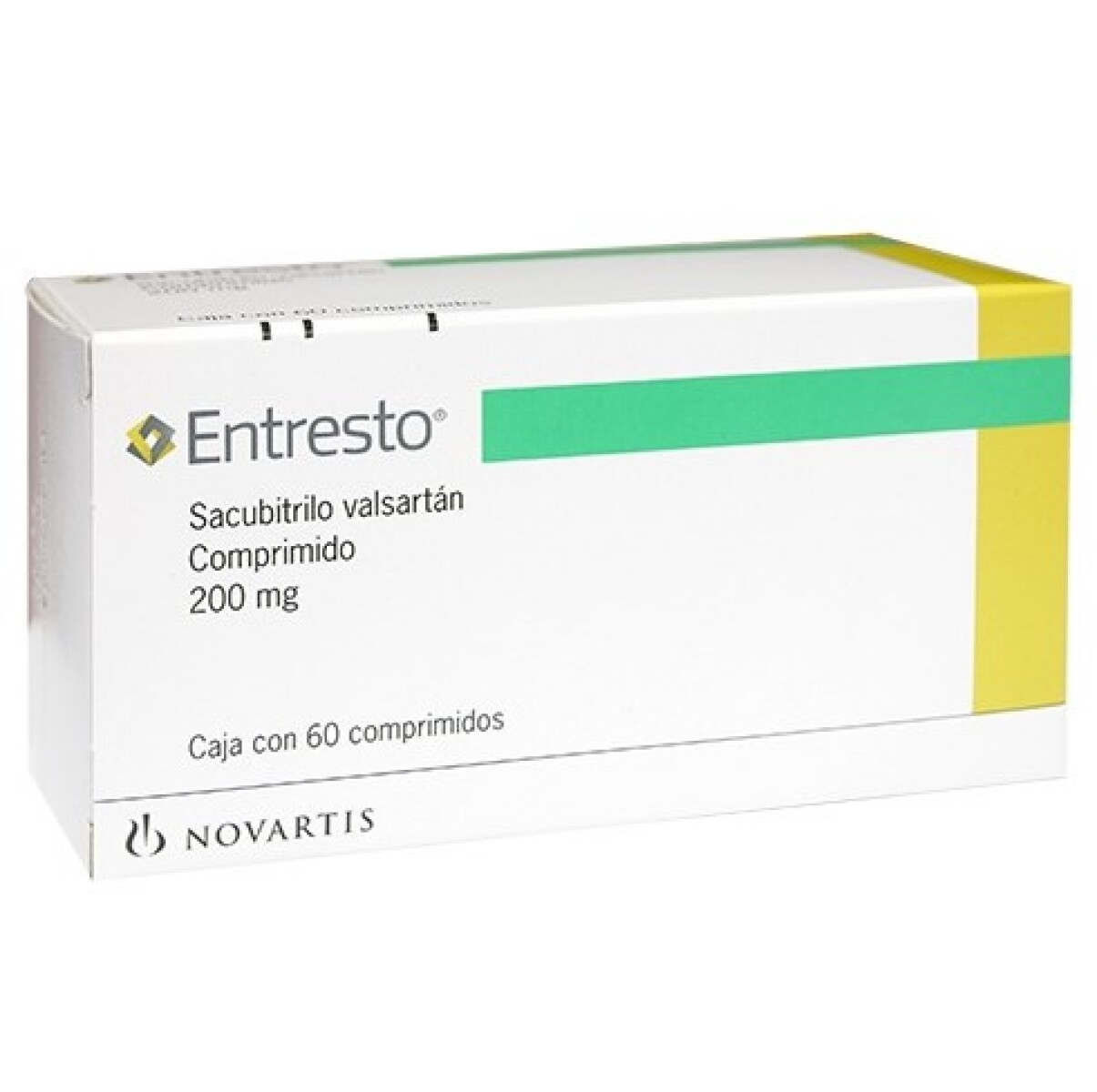 Entresto 200mg 60 Comprimidos 