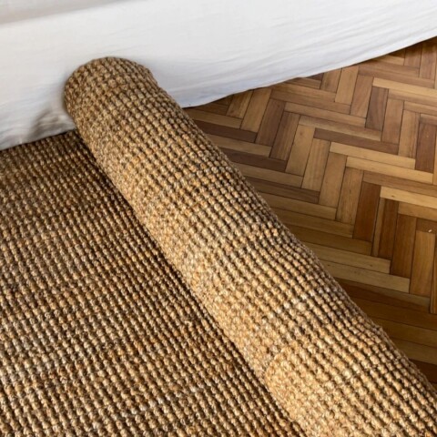 ALFOMBRA YUTE BOUCLE - 160/230 ROBLES Alfombra Yute Boucle - 160/230 Robles